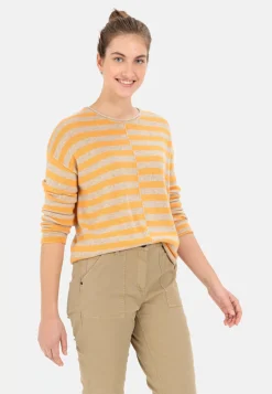 Strickpullover mit Streifenmuster