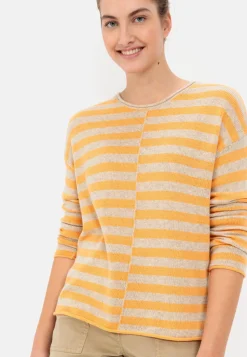 Strickpullover mit Streifenmuster