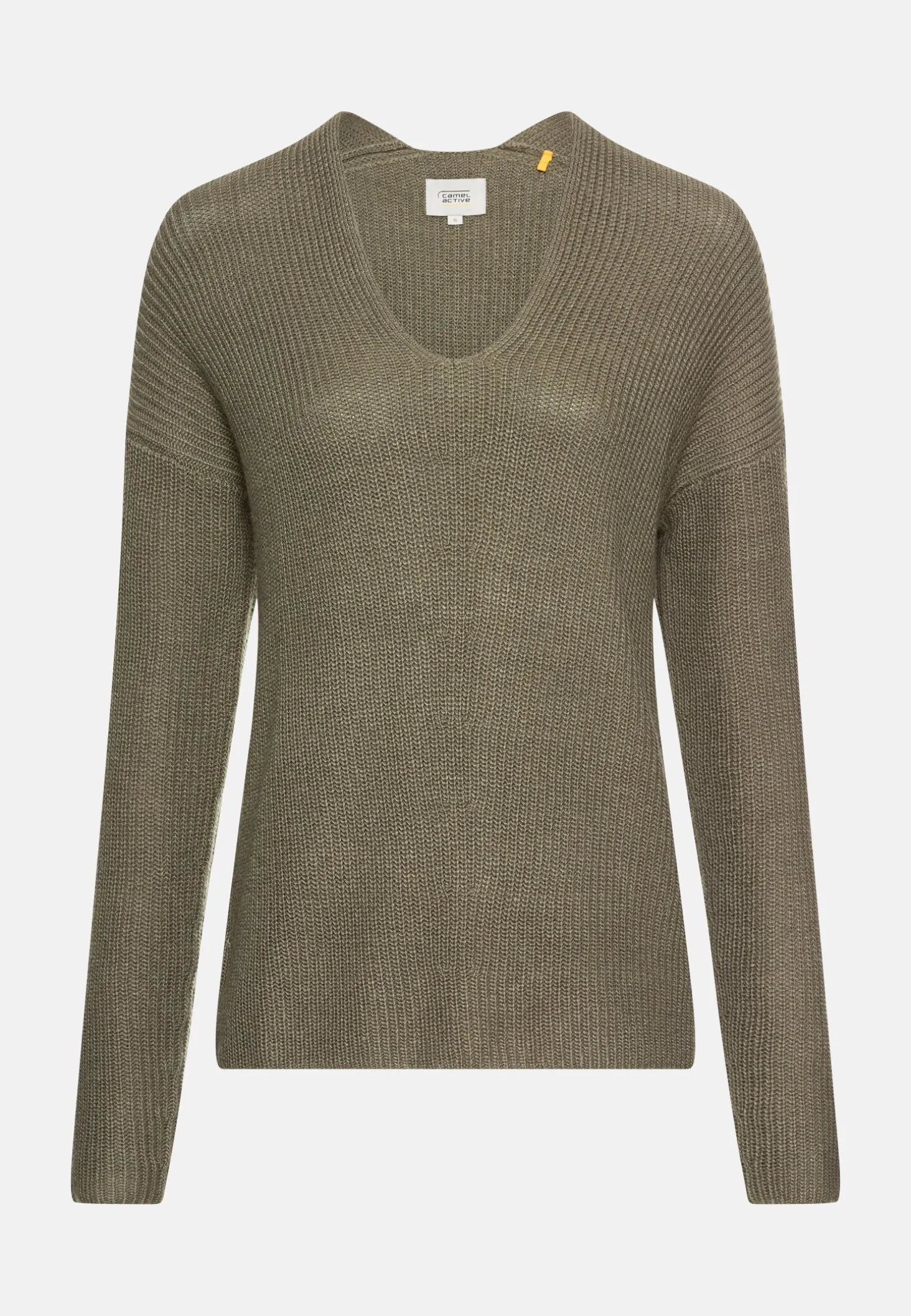 Strickpullover mit V-Ausschnitt