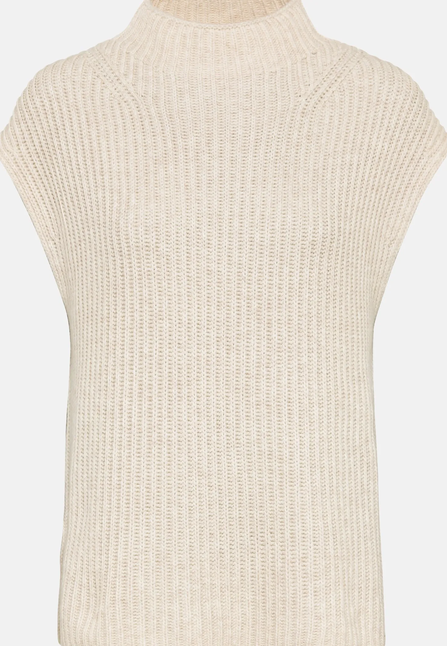 Strick-Pullunder mit Turtleneck