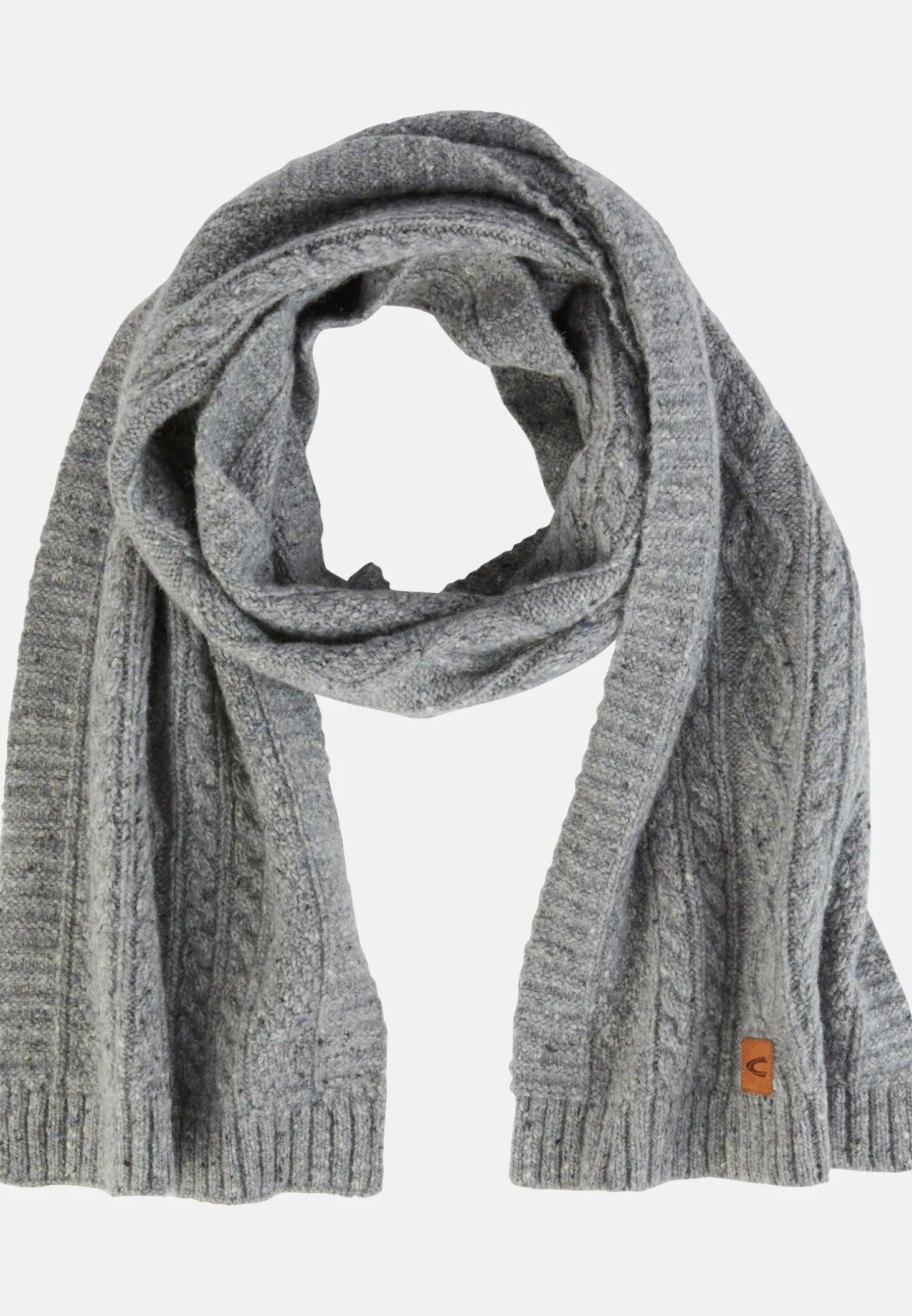Strickschal aus hochwertiger Merino- und Alpakawolle
