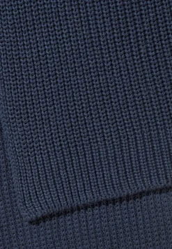 Strickschal aus reiner Baumwolle