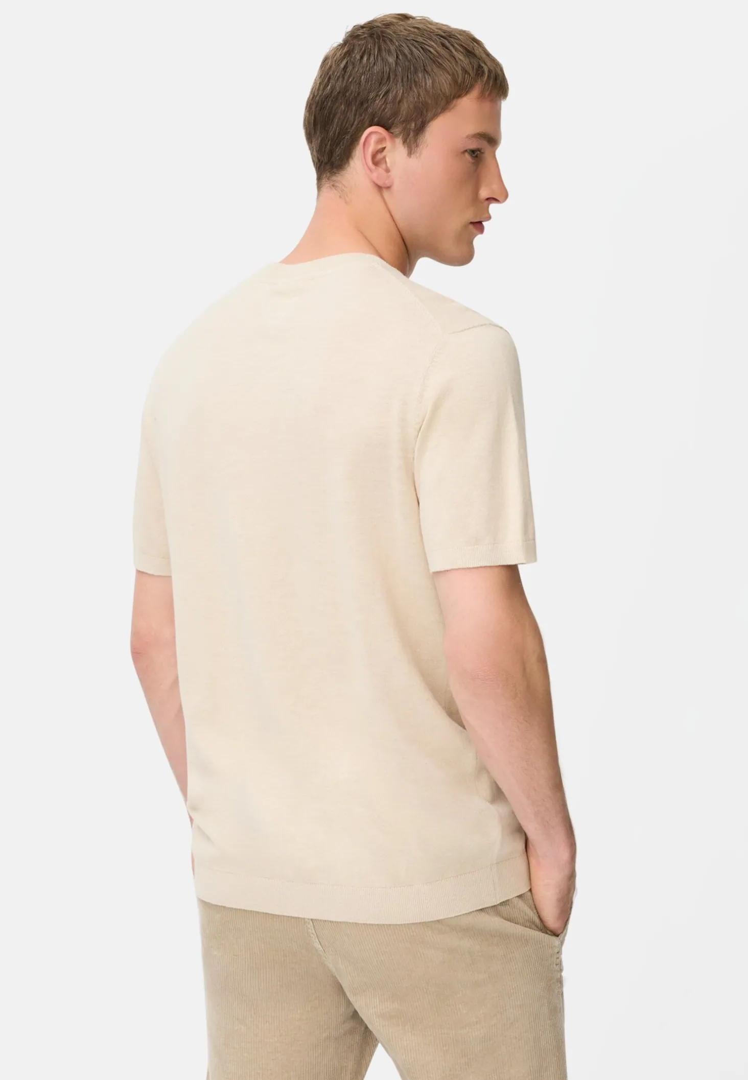 Strickshirt aus reiner Baumwolle