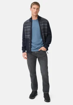 Strickshirt aus reiner Baumwolle