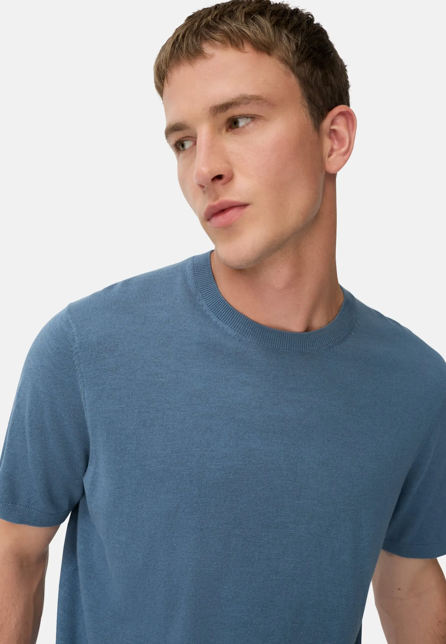 Strickshirt aus reiner Baumwolle