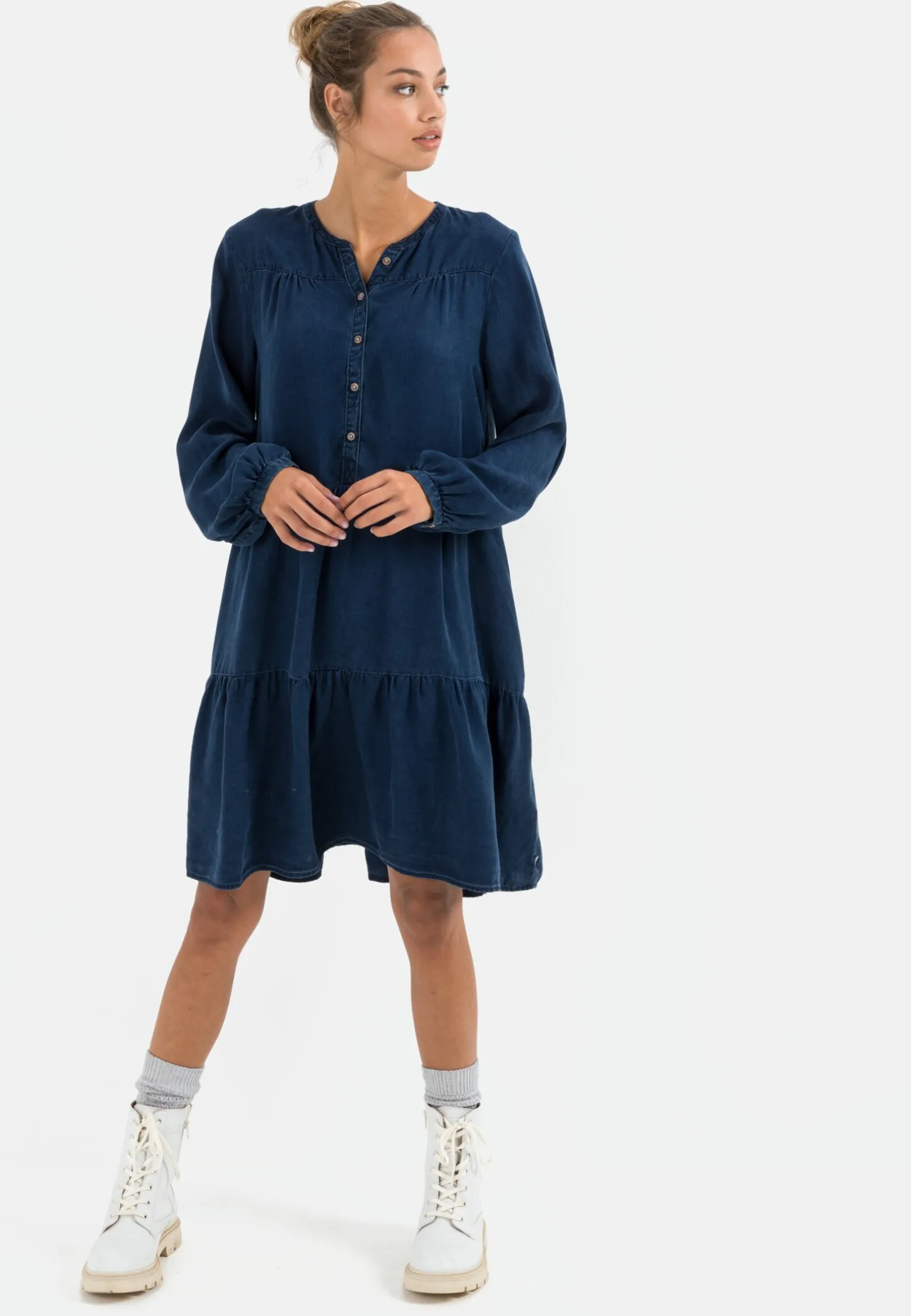 Stufenkleid aus TENCEL™ Lyocell
