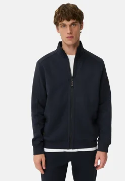 Sweatjacke aus Baumwollmix