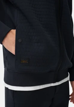 Sweatjacke aus Baumwollmix