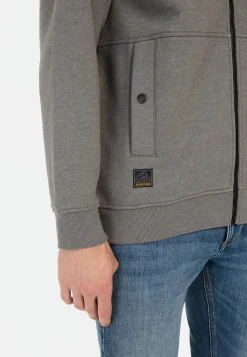 Sweatjacke aus einem Baumwollmix