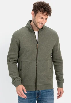 Sweatjacke aus einem Baumwollmix