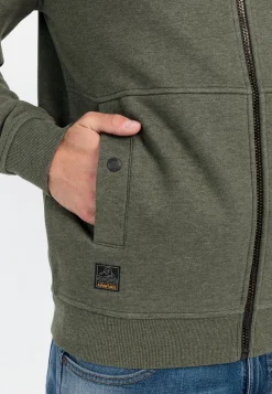 Sweatjacke aus einem Baumwollmix