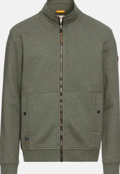 Sweatjacke aus einem Baumwollmix
