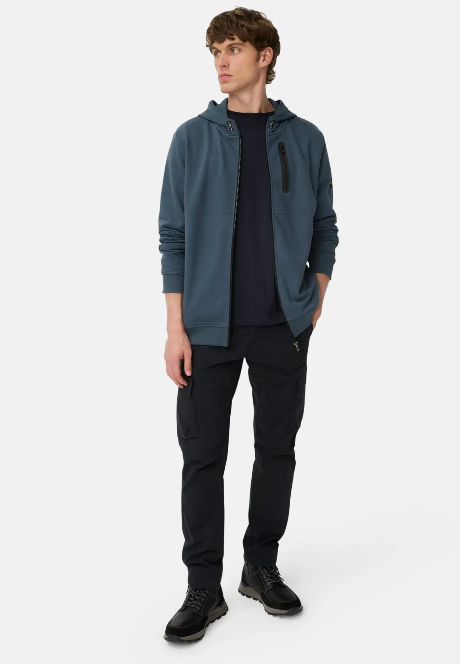 Sweatjacke mit Kapuze