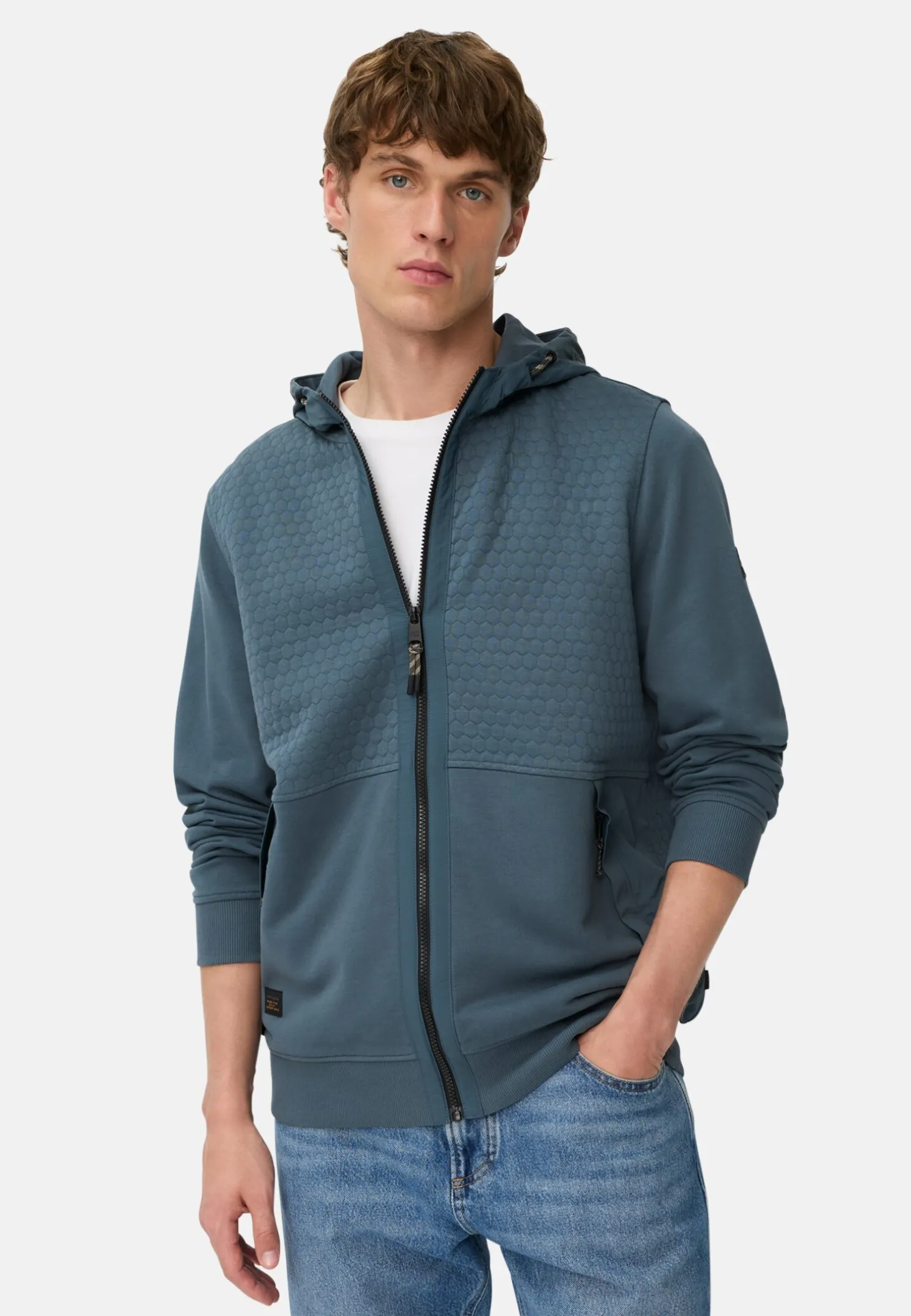 Sweatjacke mit Kapuze