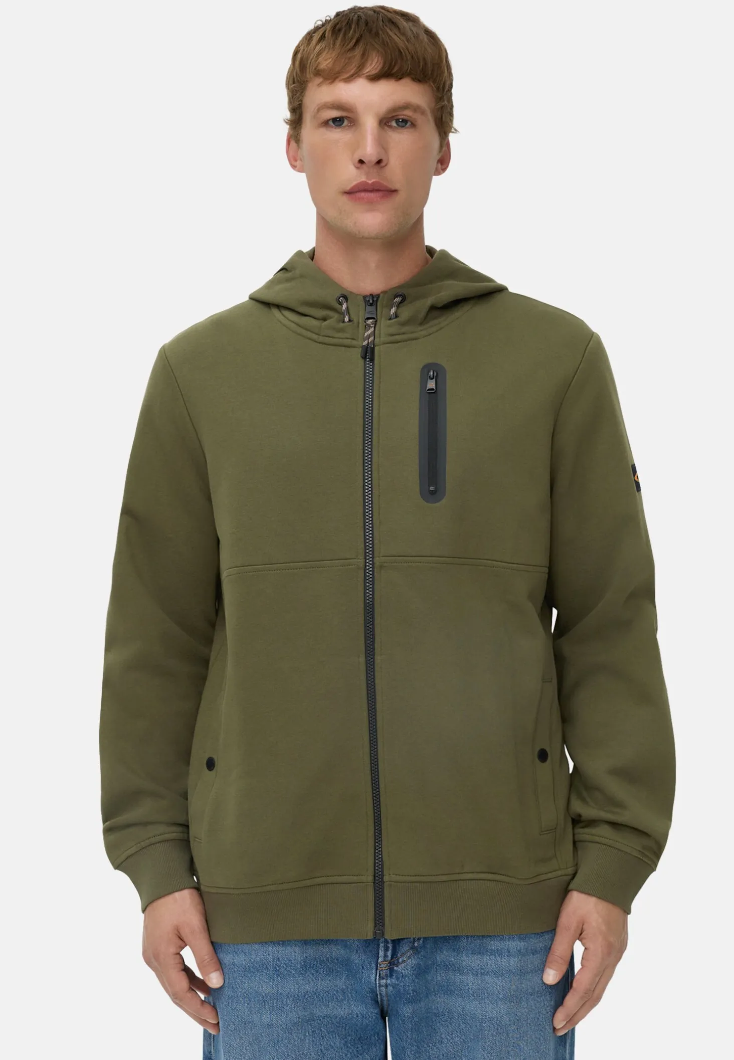 Sweatjacke mit Kapuze