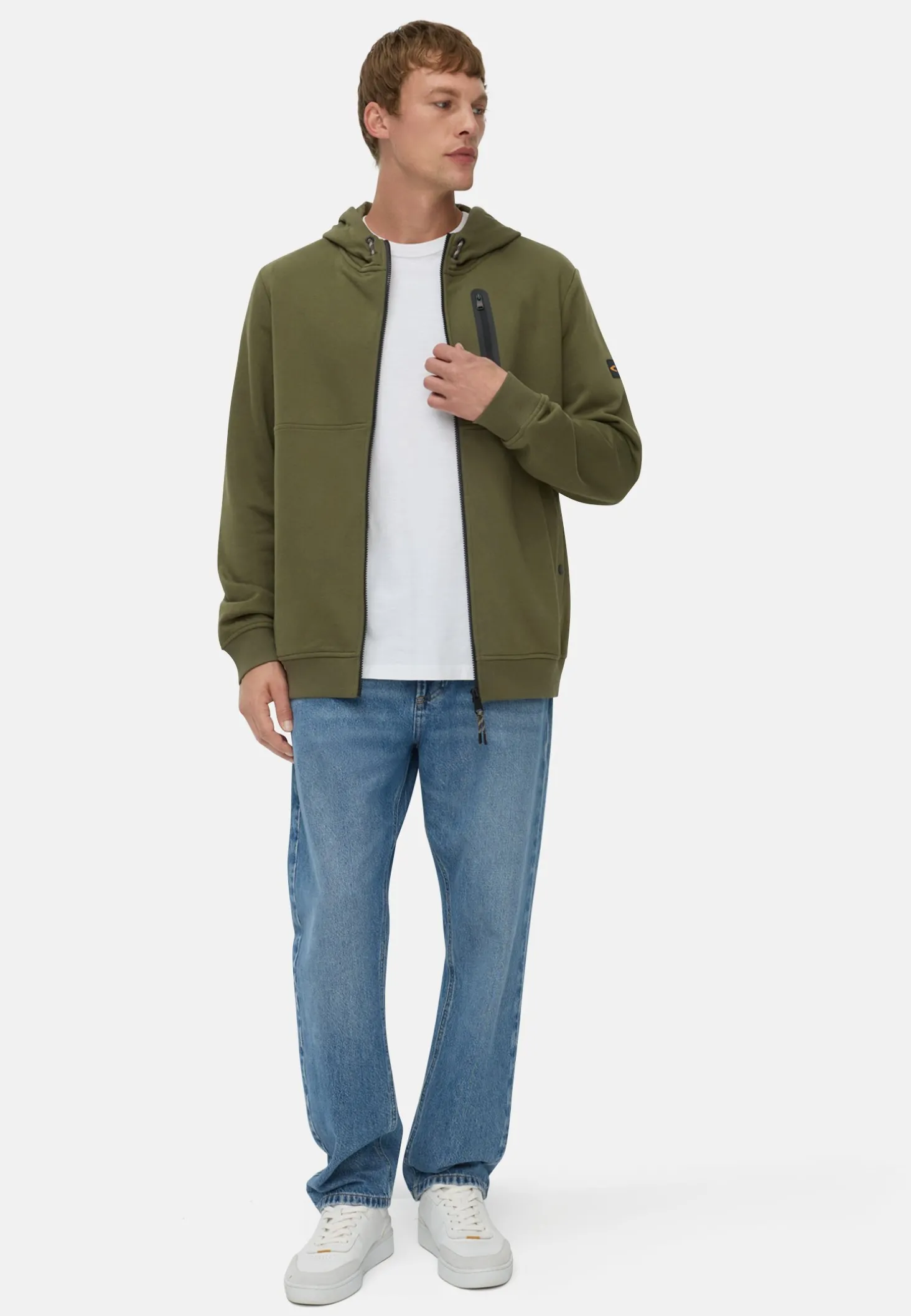 Sweatjacke mit Kapuze