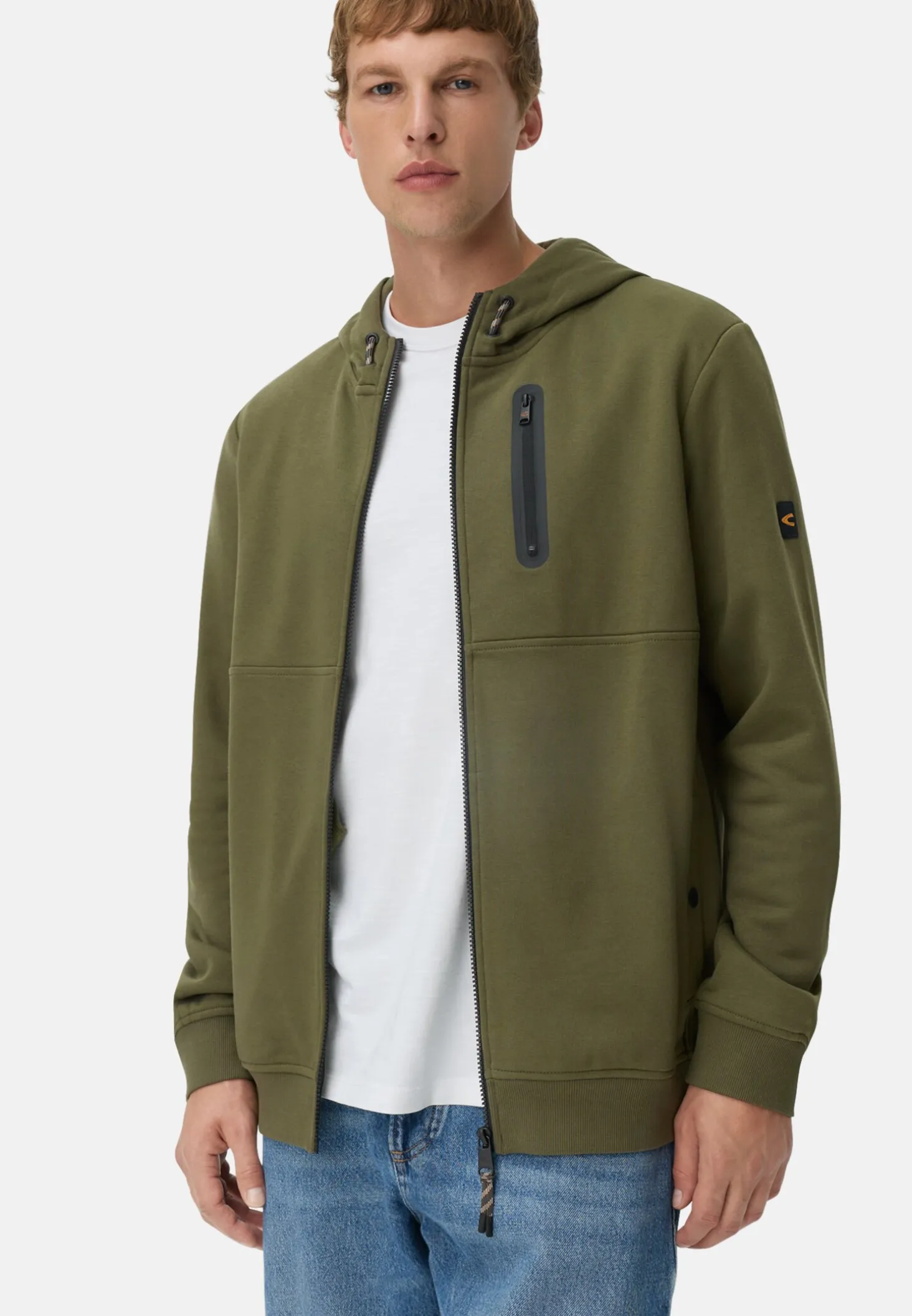 Sweatjacke mit Kapuze
