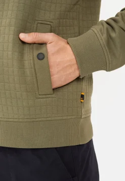 Sweatjacke mit Stehkragen
