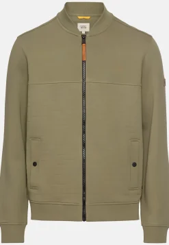 Sweatjacke mit Stehkragen