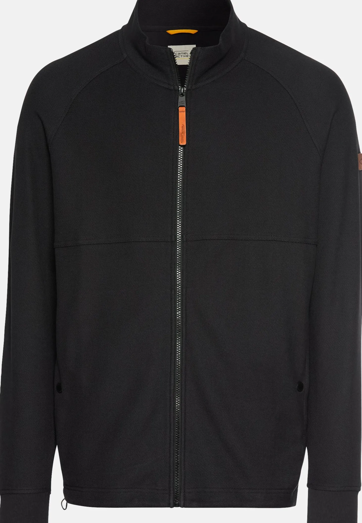 Sweatjacke mit Stehkragen