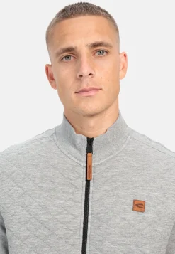 Sweatjacke mit Steppmuster