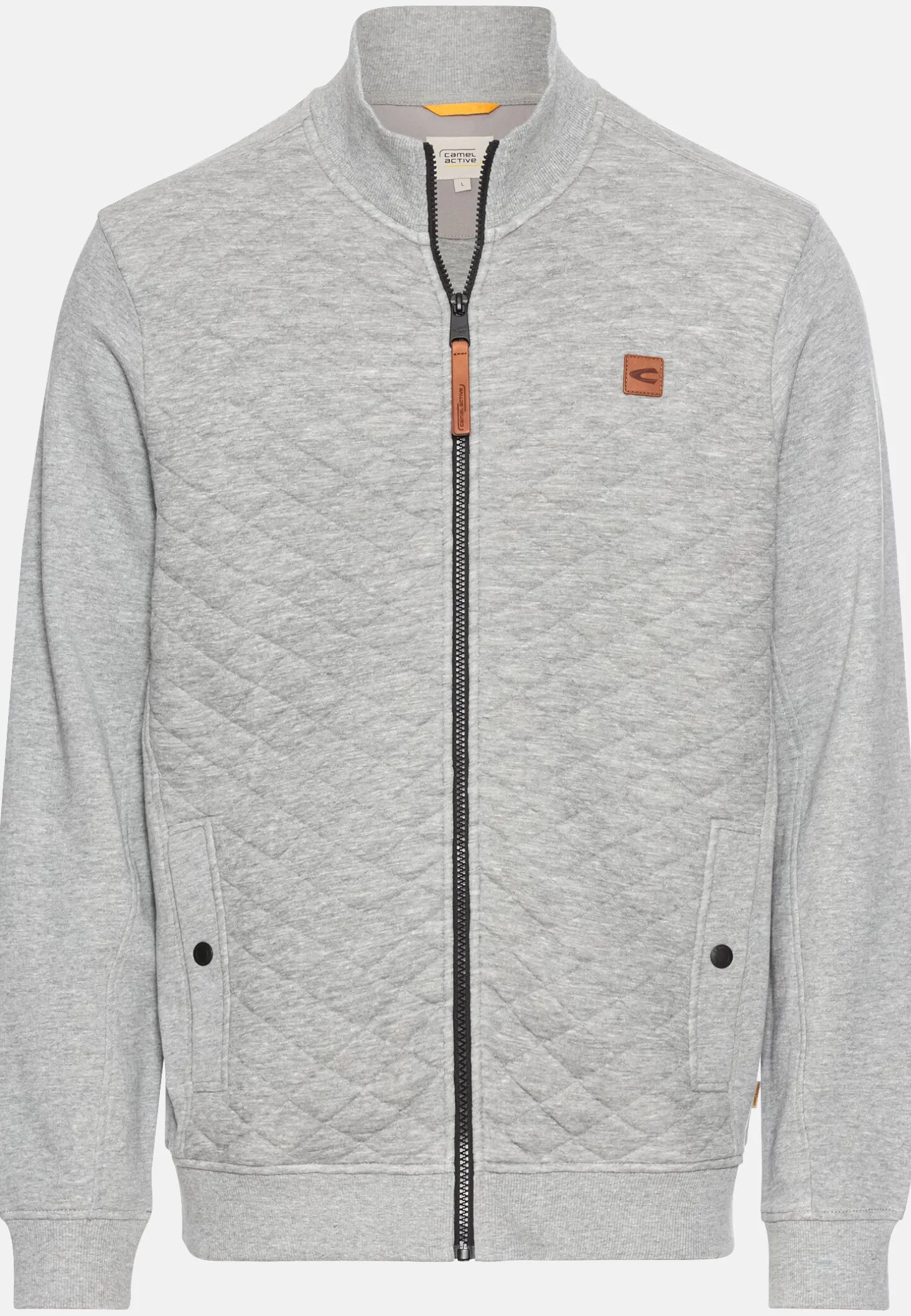 Sweatjacke mit Steppmuster