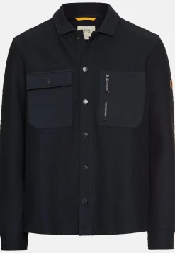 Sweat-Overshirt mit Brusttaschen