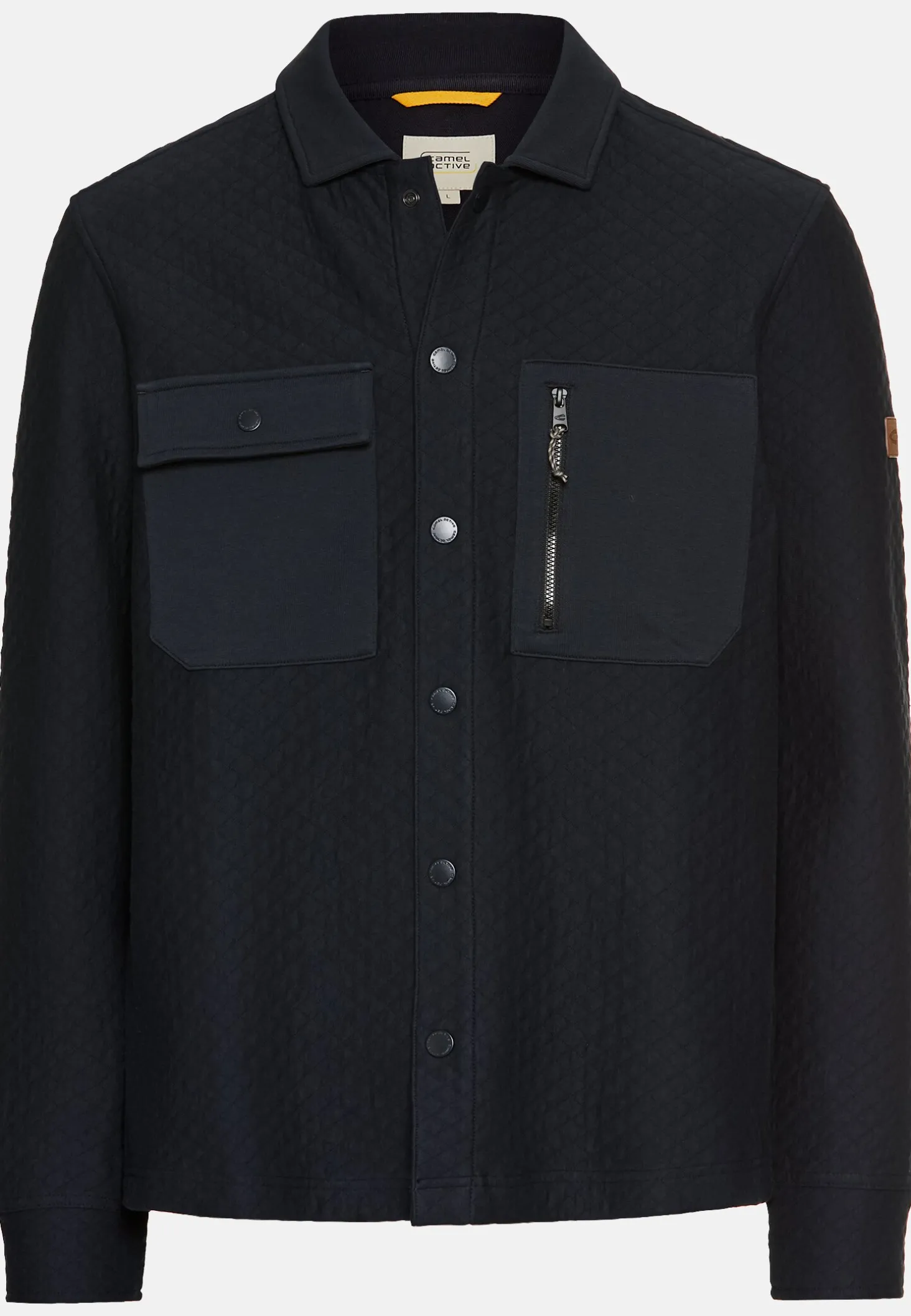 Sweat-Overshirt mit Brusttaschen