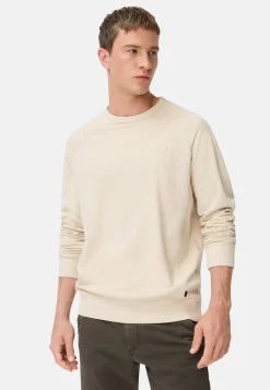 Sweatshirt aus reiner Baumwolle mit Raglanärmeln