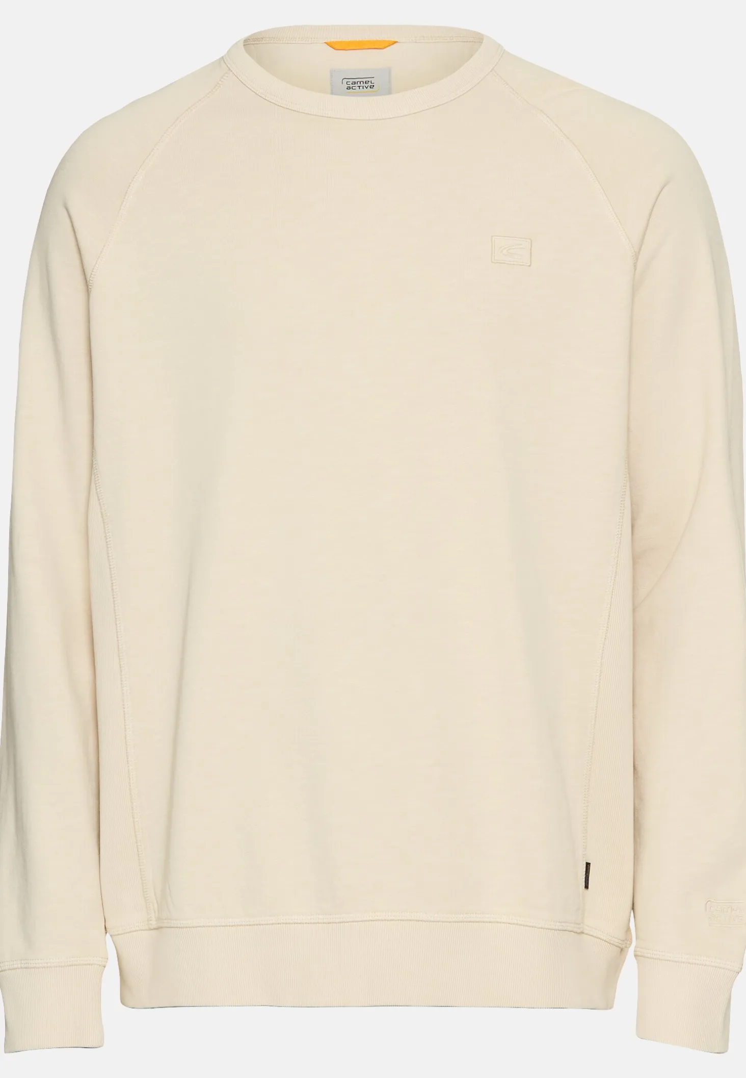 Sweatshirt aus reiner Baumwolle mit Raglanärmeln