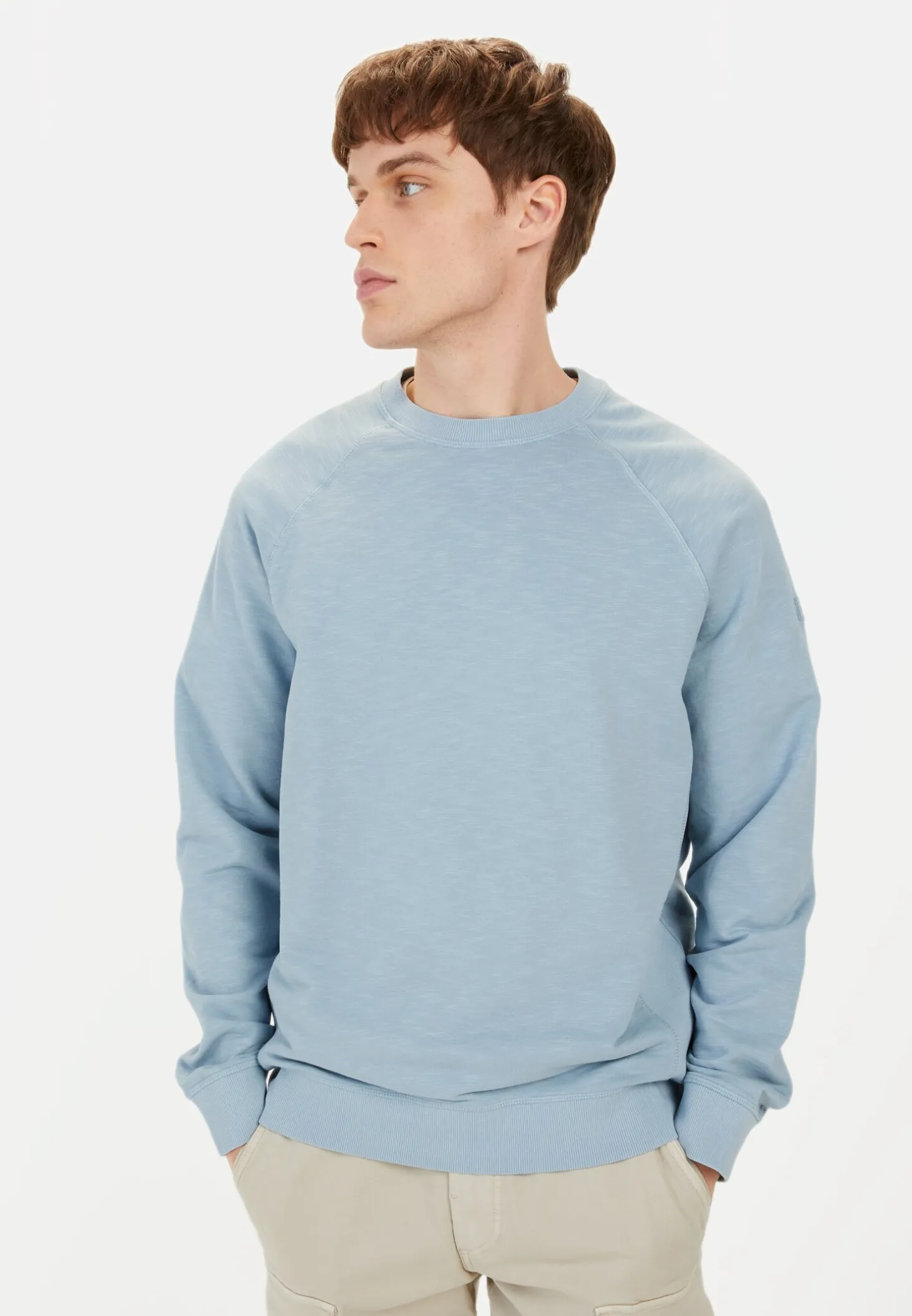 Sweatshirt aus reiner Baumwolle