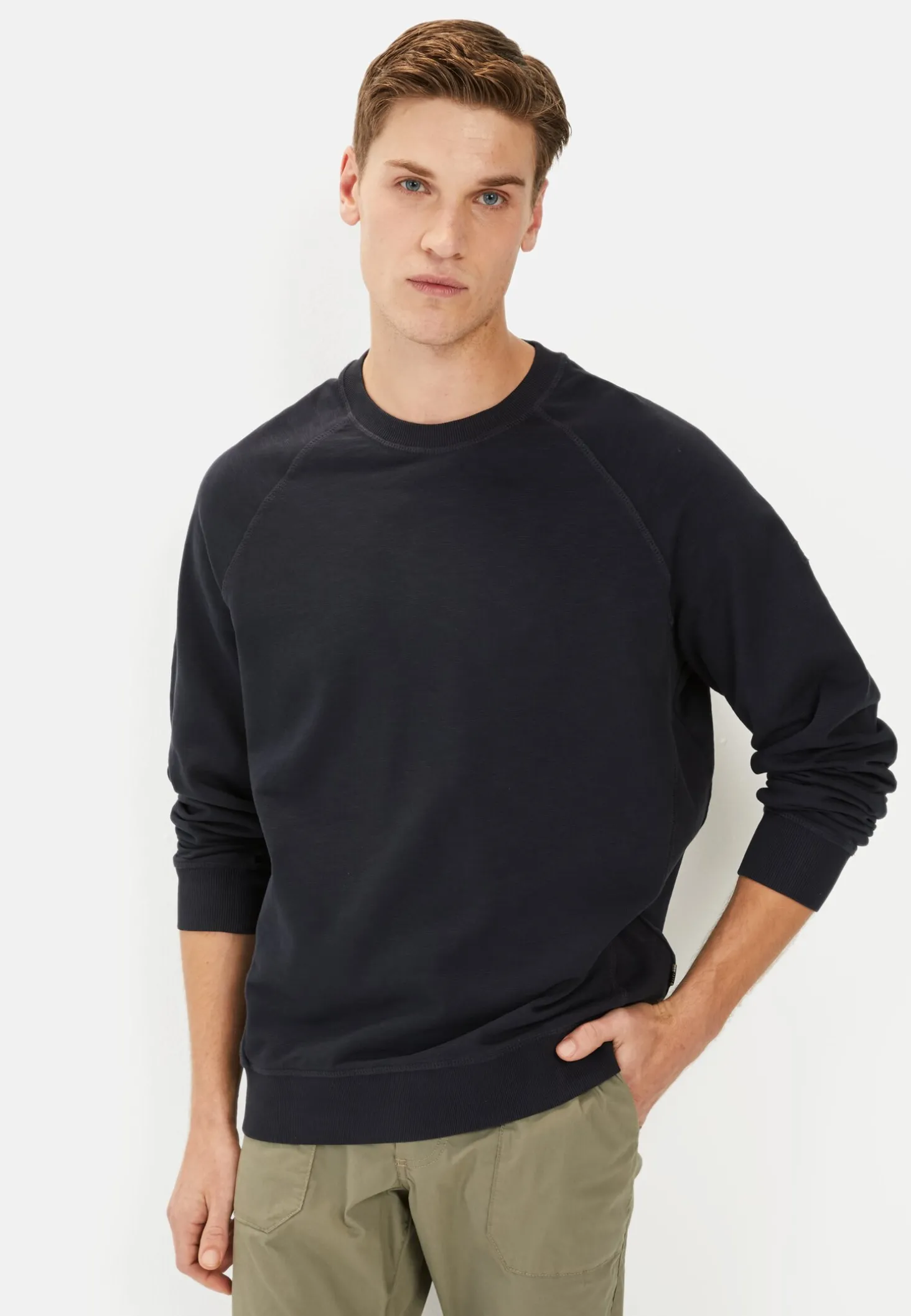 Sweatshirt aus reiner Baumwolle