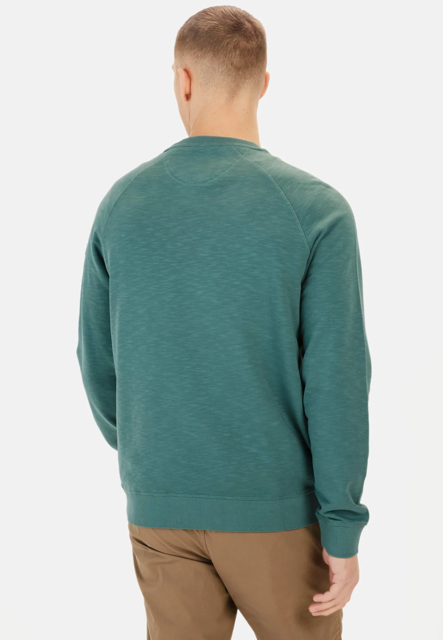 Sweatshirt aus reiner Baumwolle