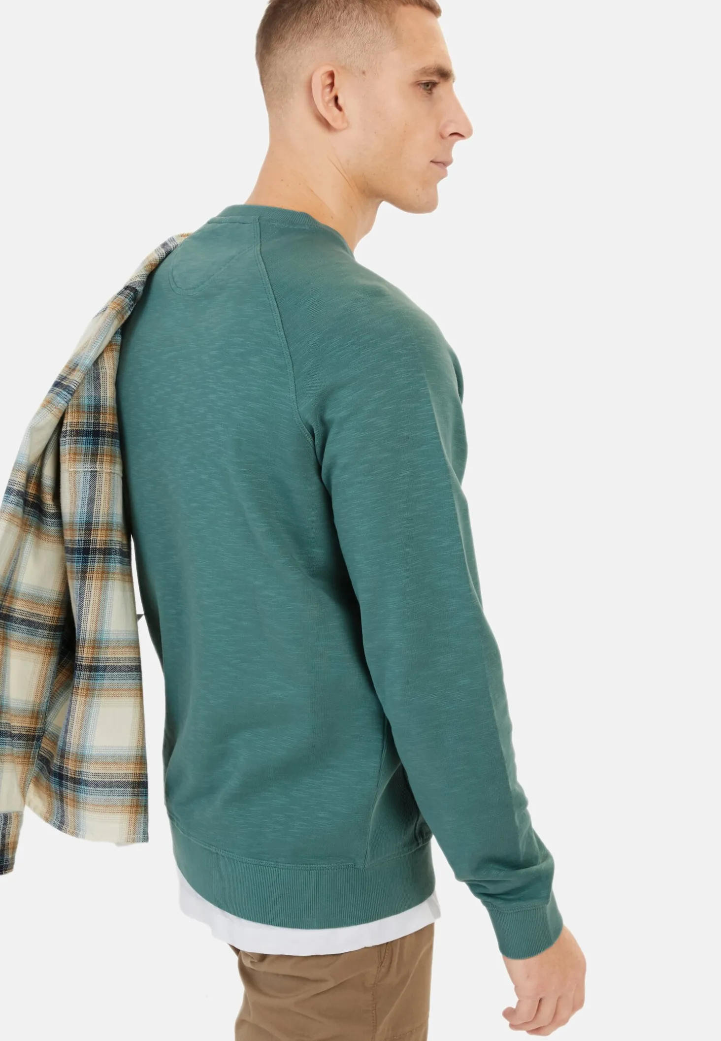 Sweatshirt aus reiner Baumwolle