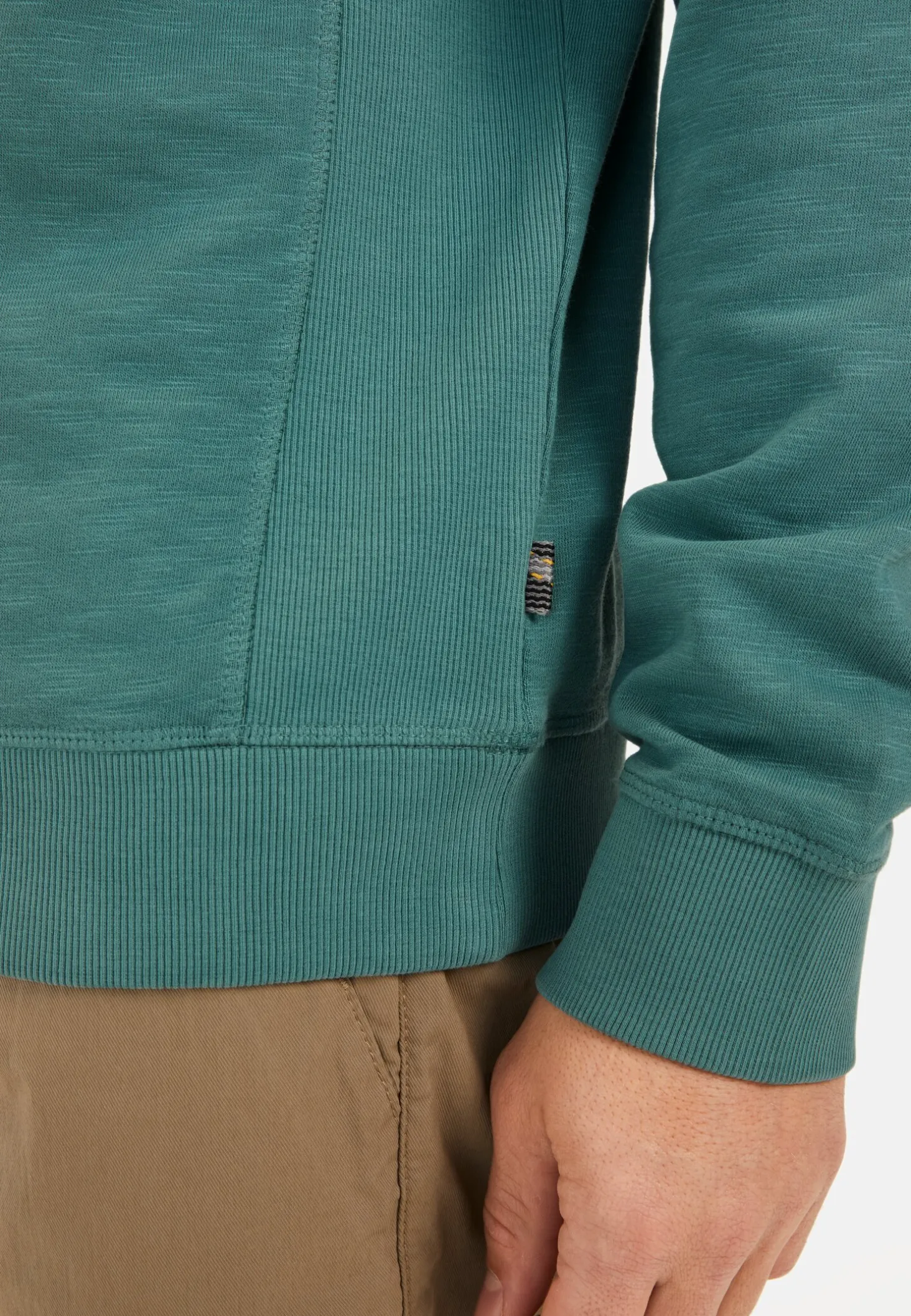 Sweatshirt aus reiner Baumwolle