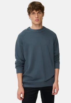 Sweatshirt aus reiner Baumwolle mit Raglanärmeln