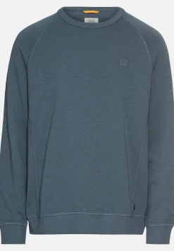 Sweatshirt aus reiner Baumwolle mit Raglanärmeln