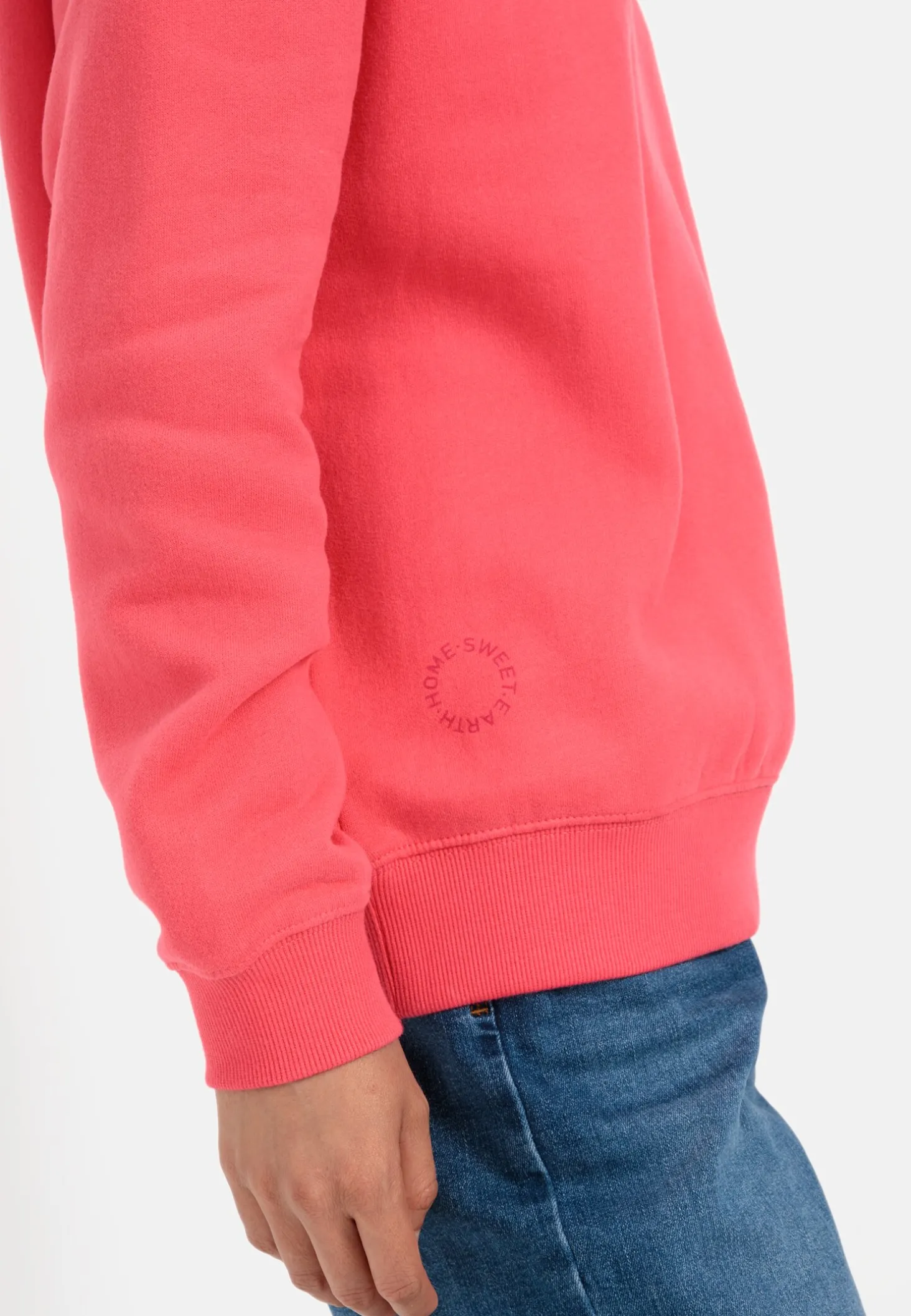 Sweatshirt aus reiner Baumwolle