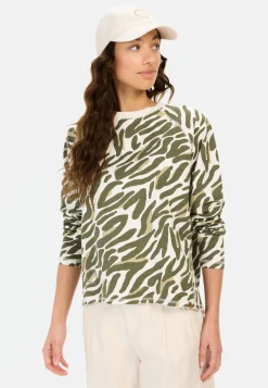 Sweatshirt mit Allover-Print