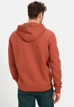 Sweatshirt mit Kapuze aus einem Baumwollmix