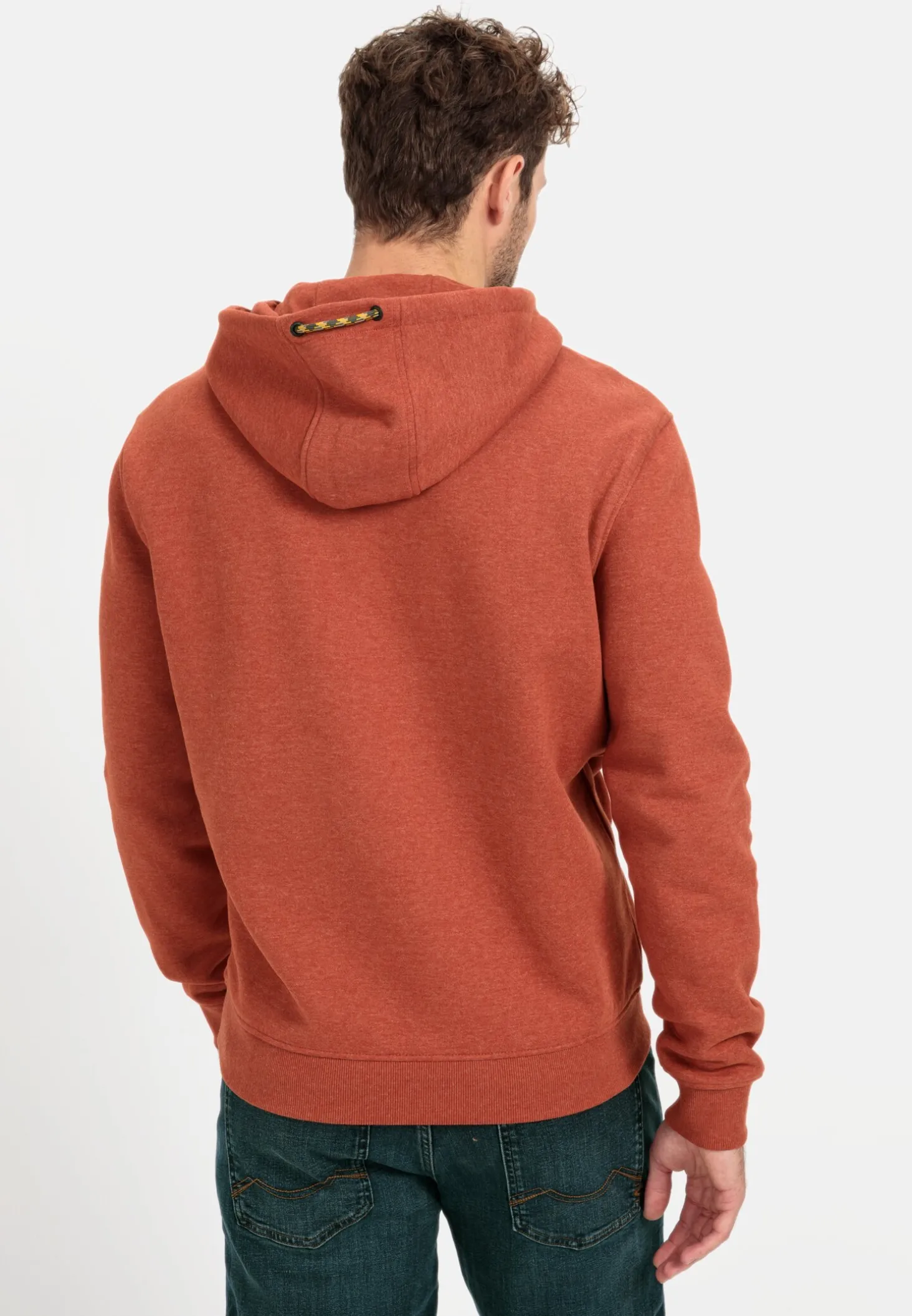 Sweatshirt mit Kapuze aus einem Baumwollmix