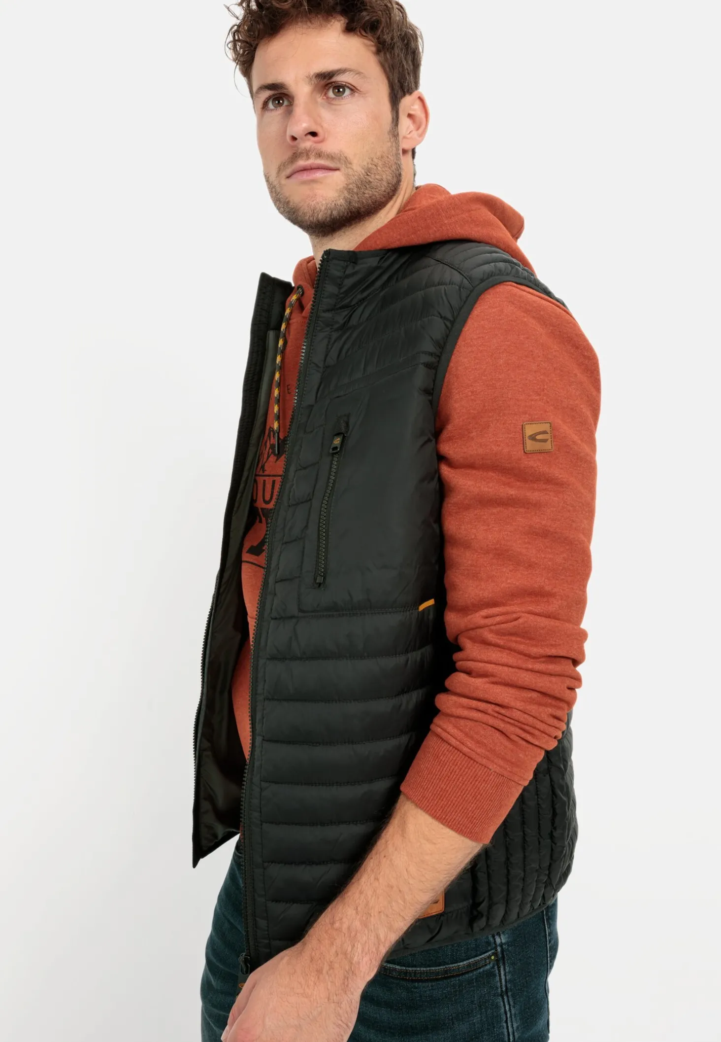 Sweatshirt mit Kapuze aus einem Baumwollmix