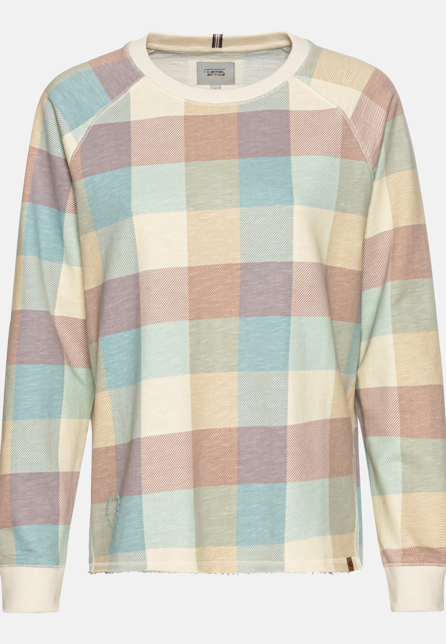 Sweatshirt mit Karomuster