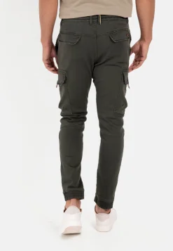 Tapered Fit Cargo in Jersey-Optik