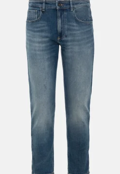 Tapered Fit Jeans mit Smartphone Tasche