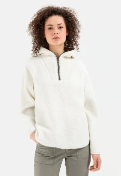 Teddy Sweatshirt mit Kapuze