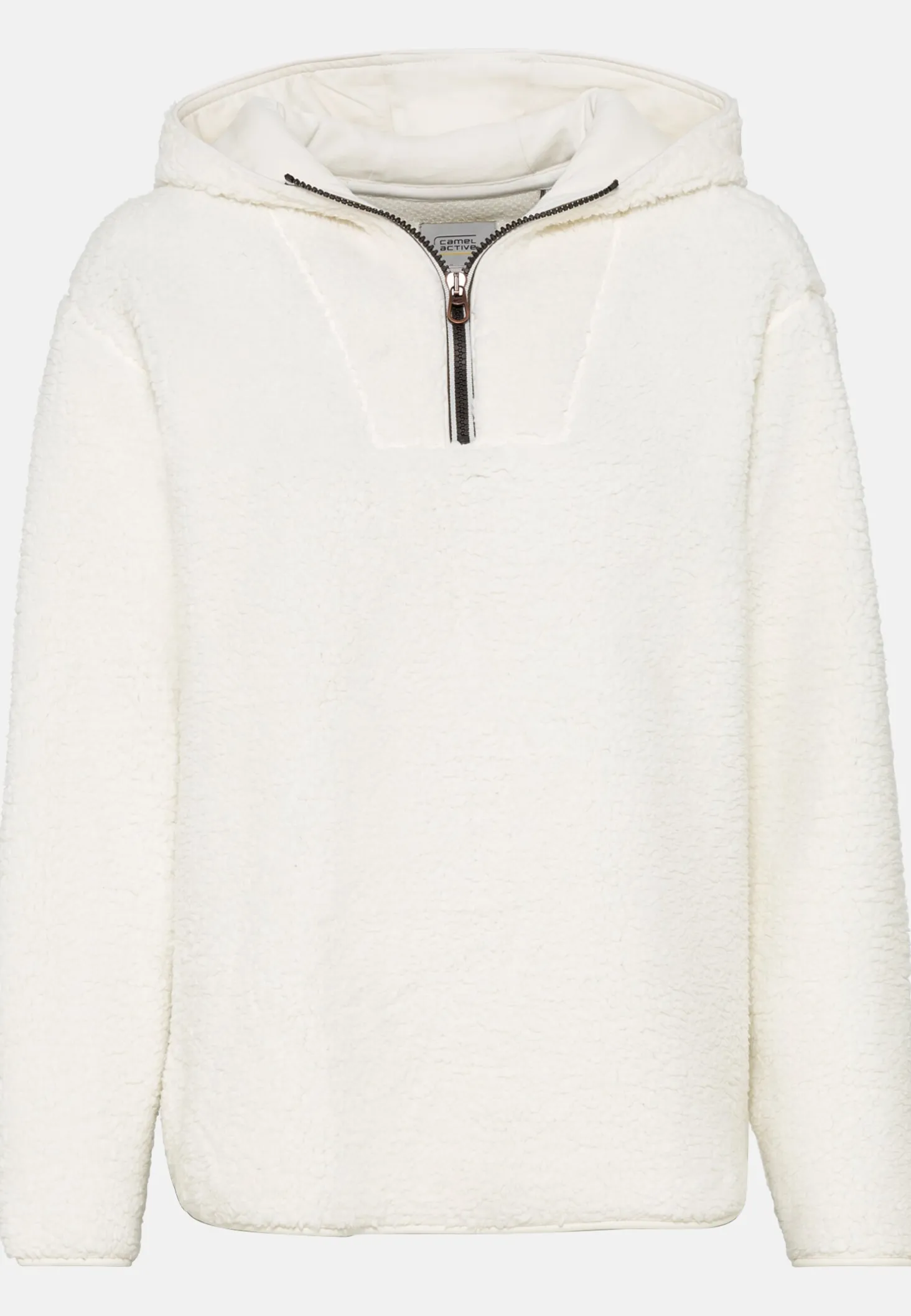 Teddy Sweatshirt mit Kapuze