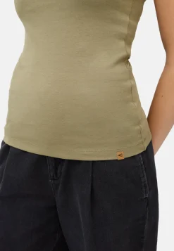 Top aus reiner Baumwolle