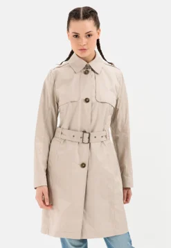 Trenchcoat aus einem Baumwollmix