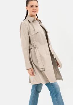 Trenchcoat aus einem Baumwollmix